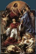 JORDAENS, Jacob St Charles Cares for the Plague Victims of Milan